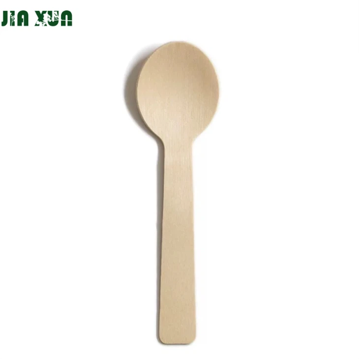 Birch wood wooden spoon